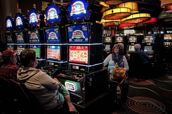 The Wild Horse Pass casino, which brings in millions for the reservation every year. Photograph: Sean Smith for the Guardian 
